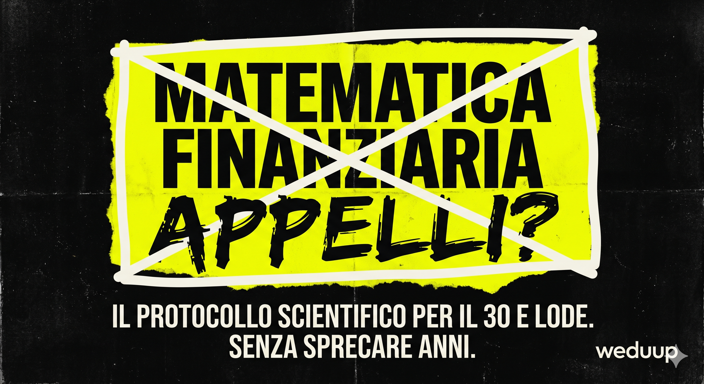Matematica Finanziaria - Appelli
